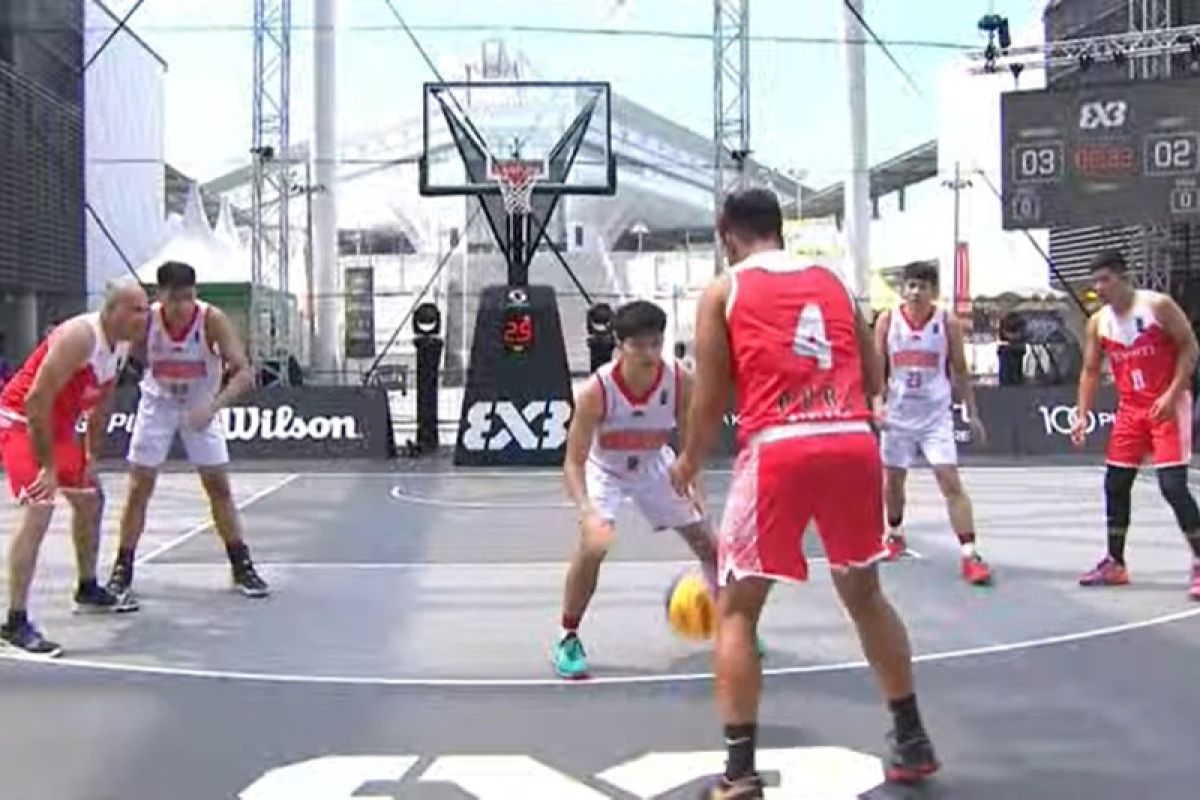 Indonesia kalahkan Tahiti, tapi gagal ke babak utama FIBA 3x3 Asia Cup