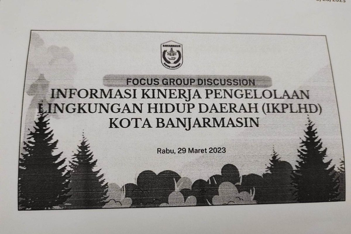 FGD DLHD Banjarmasin jaring isu yang akan menjadi IKPLHD