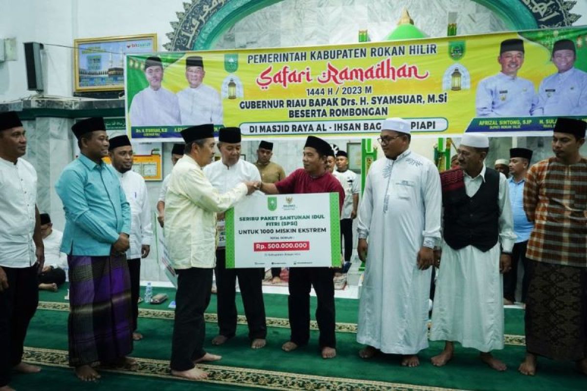 Pemerintah Provinsi Riau percepat hapus kemiskinan ekstrem melalui zakat