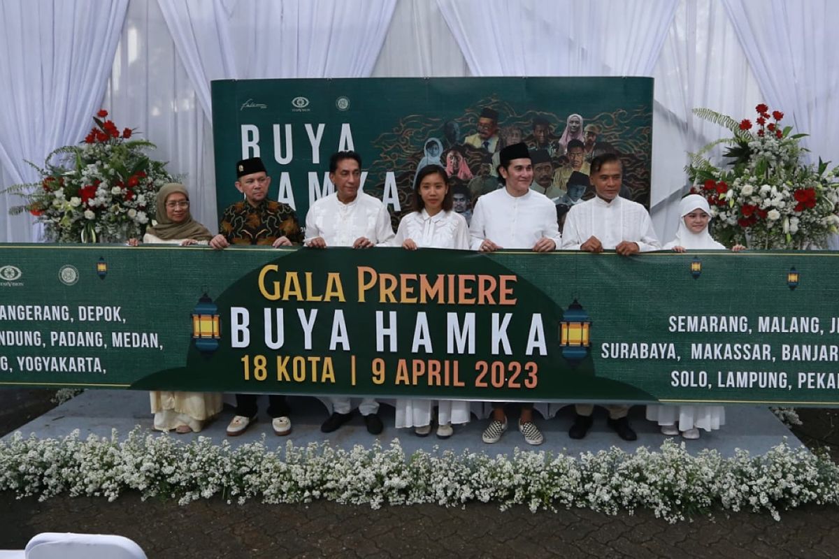 Usai ziarah, pemain film Buya Hamka siap gelar Gala Premier di 18 kota