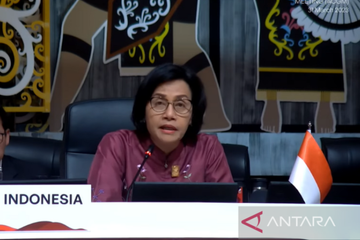 Sri Mulyani minta ASEAN waspada dan siap hadapi tantangan eksternal