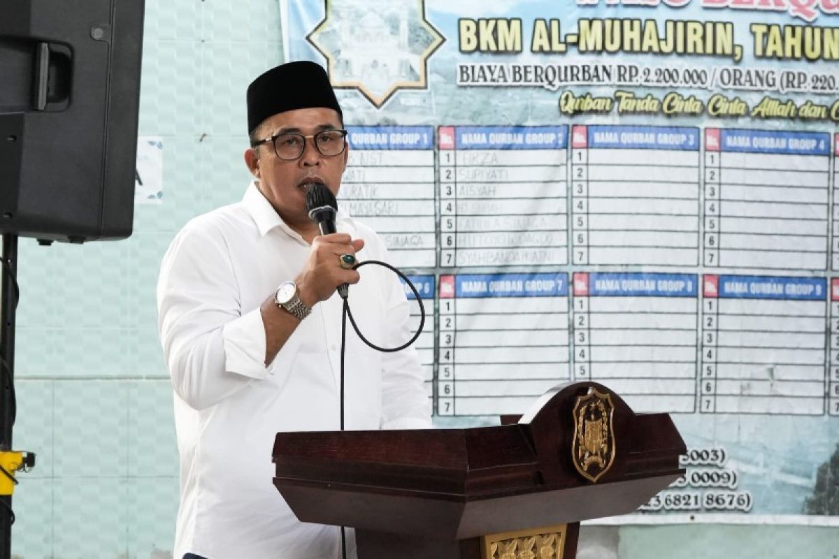 Wakil Wali Kota Medan minta doa agar pembangunan Islamic Center lancar