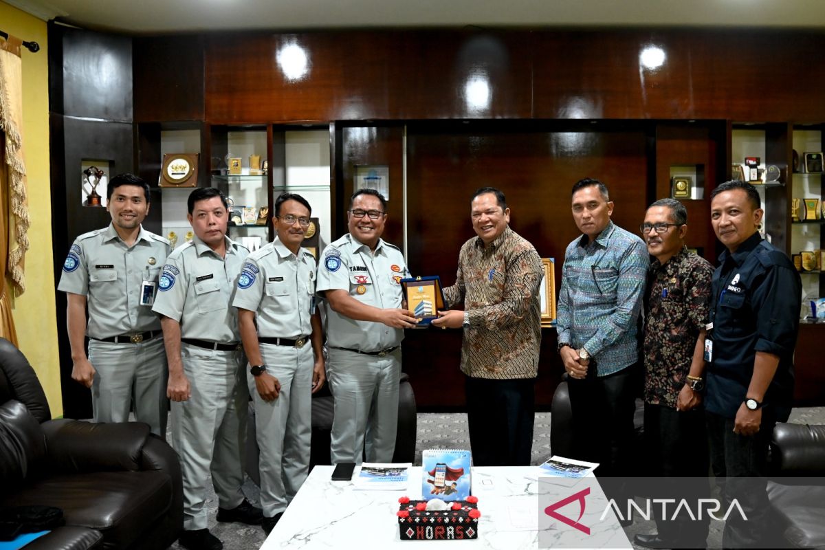 Wali Kota Padang Sidempuan terima kunjungan Kepala Jasa Raharja Sumut