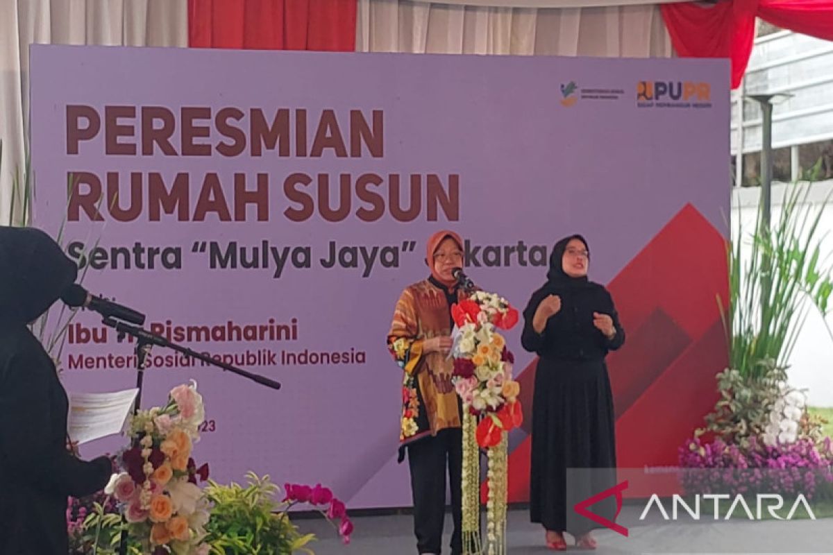 Mensos resmikan Rusun Sentra Mulya Jaya Jakarta untuk layani PPKS