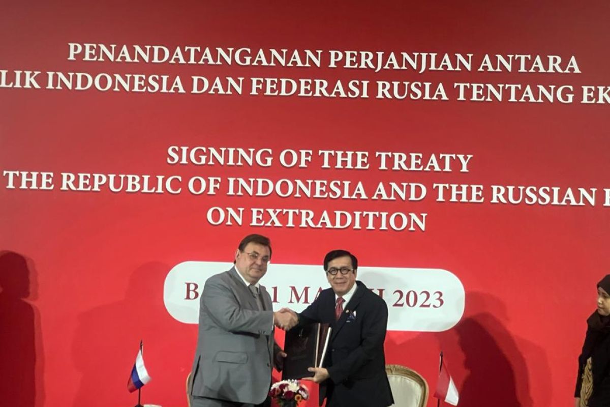 Indonesia, Russia ink extradition pact