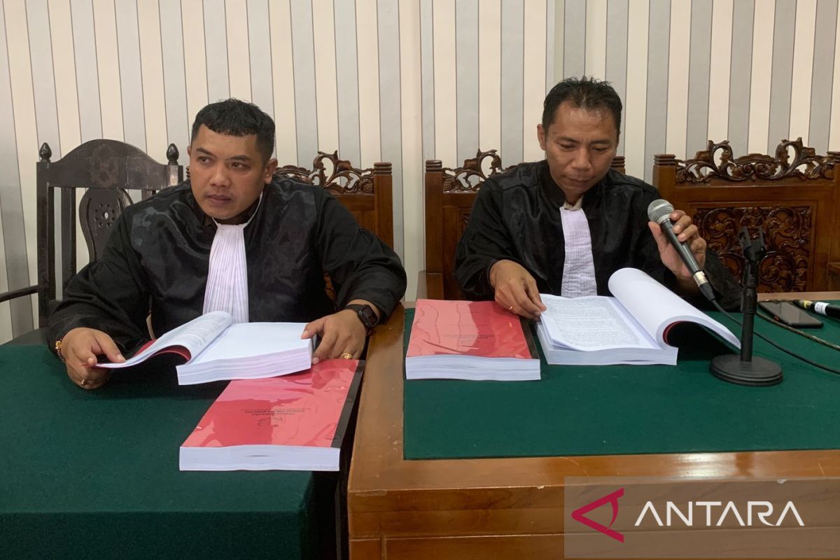 JPU bacakan tuntutan para terdakwa kasus korupsi di Malinau