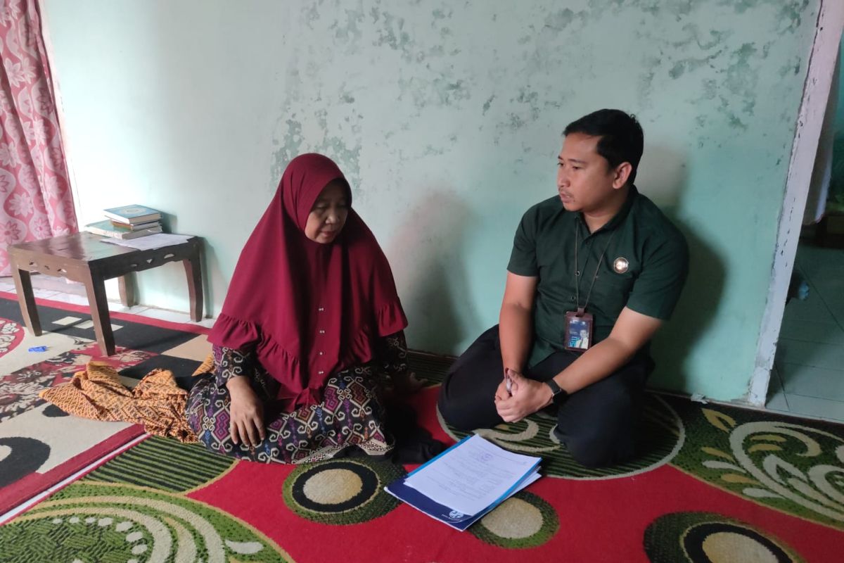 Pastikan keterjaminan korban Laka Lantas di Cilegon - Merak, Petugas Jasa Raharja Banten  survei ahli waris