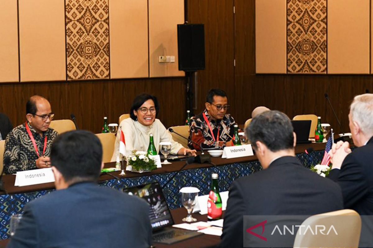 Menkeu bahas sektor keuangan dalam pertemuan bilateral dengan US ABC