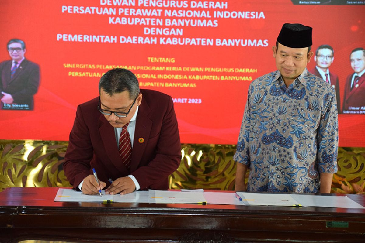 Pemkab Banyumas - PPNI jalin kerja sama pelaksanaan program kerja