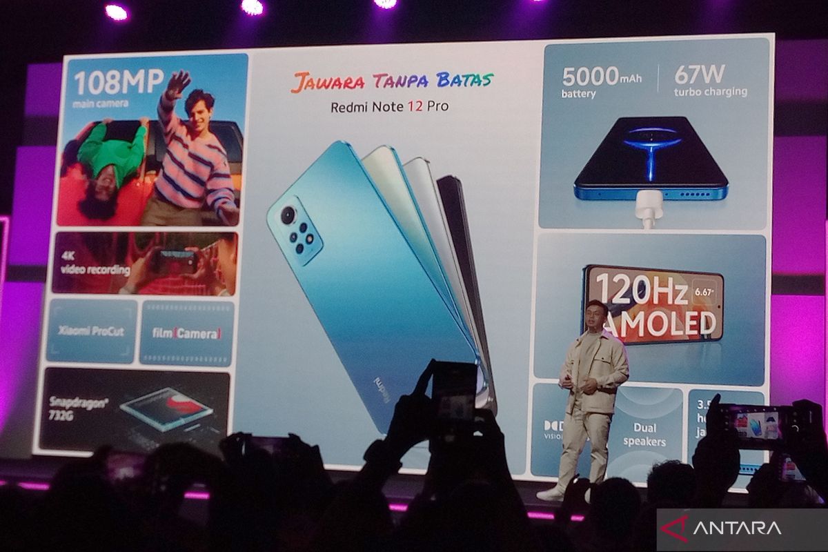 Ini spesifikasi Redmi Note 12 Pro yang baru diluncurkan