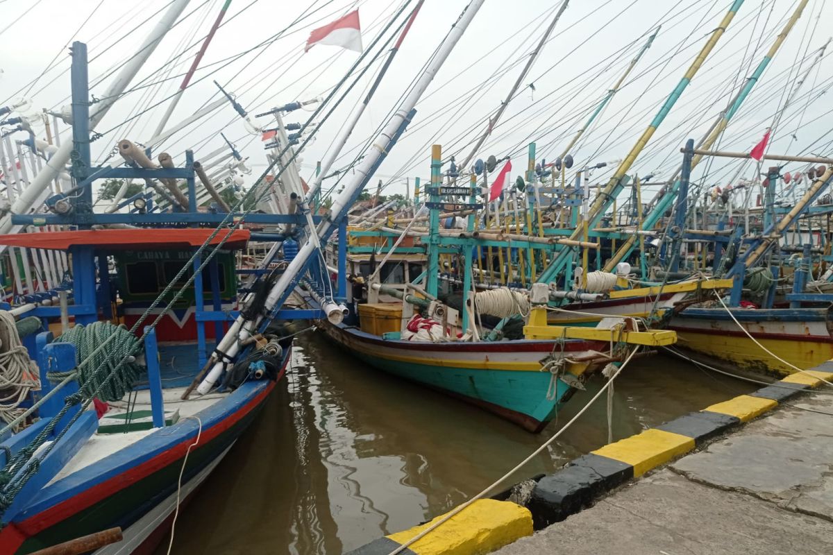 Nelayan tradisional di Lebak tidak melaut akibat dilanda cuaca buruk