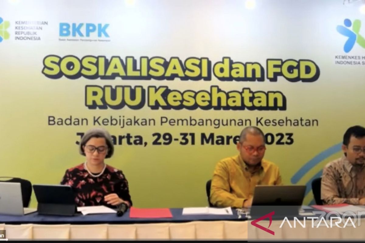 Kemenkes: RUU Kesehatan wujudkan digitalisasi dan inovasi teknologi