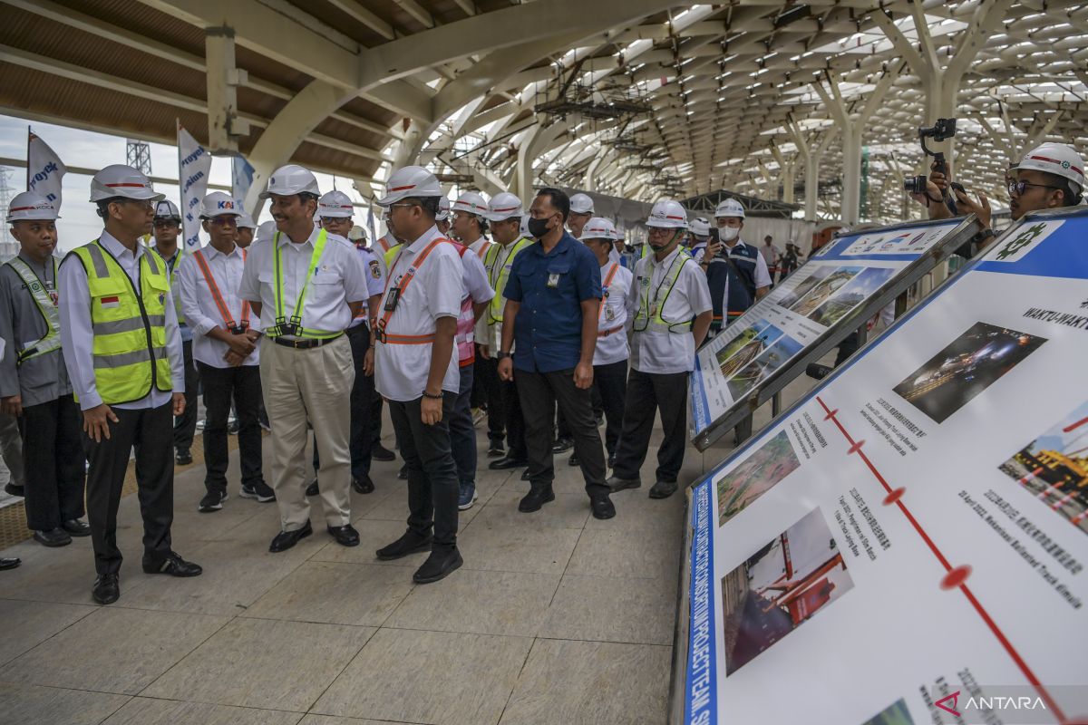 Minister says rail installation for Jakarta-Bandung High-Speed Rail complete