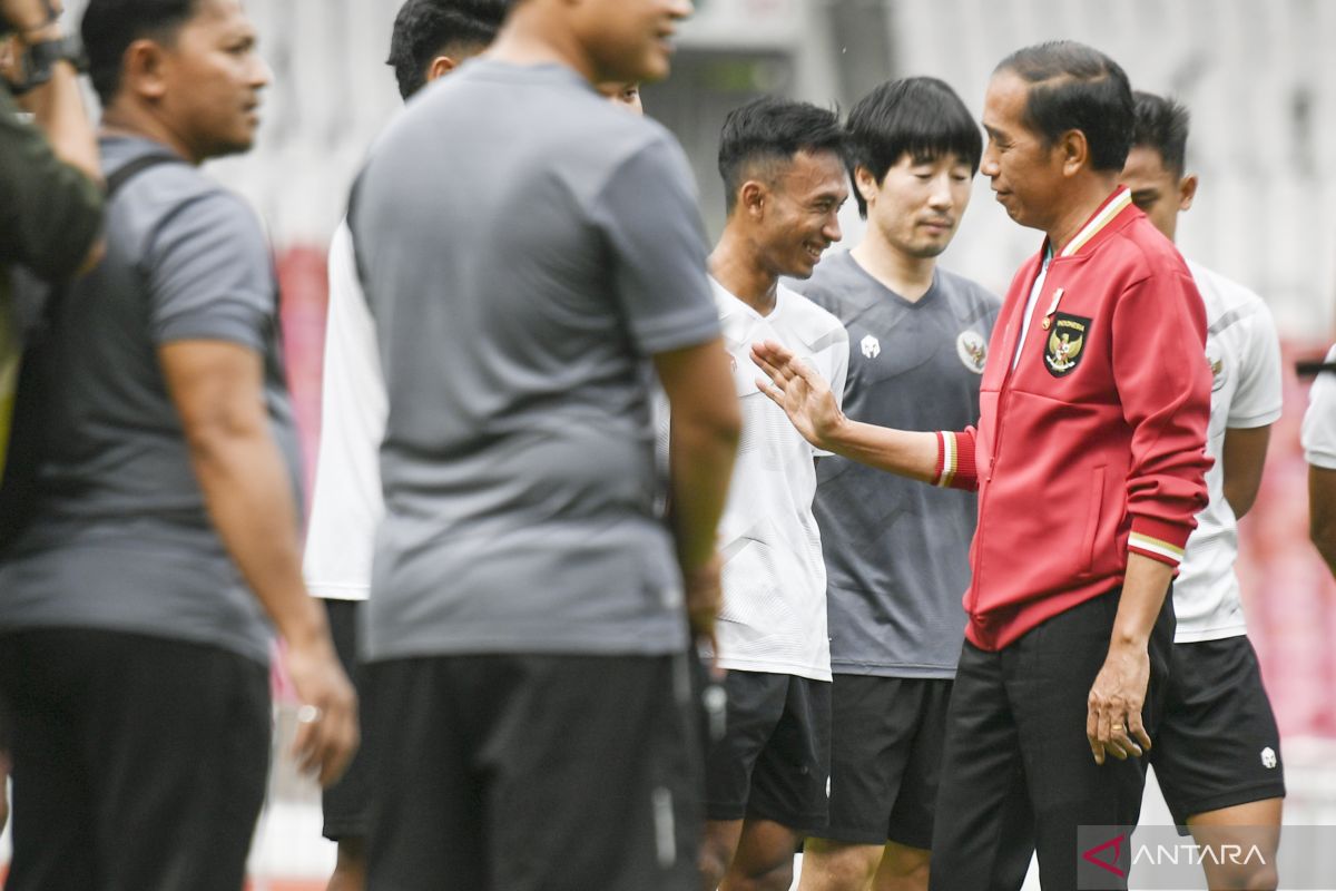 Presiden Jokowi minta pemain Timnas U-20 tidak patah semangat