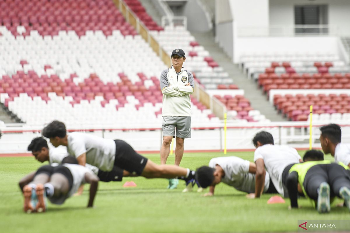 Shin Tae Yong umumkan timnas jalani pemusatan latihan 5 Juni