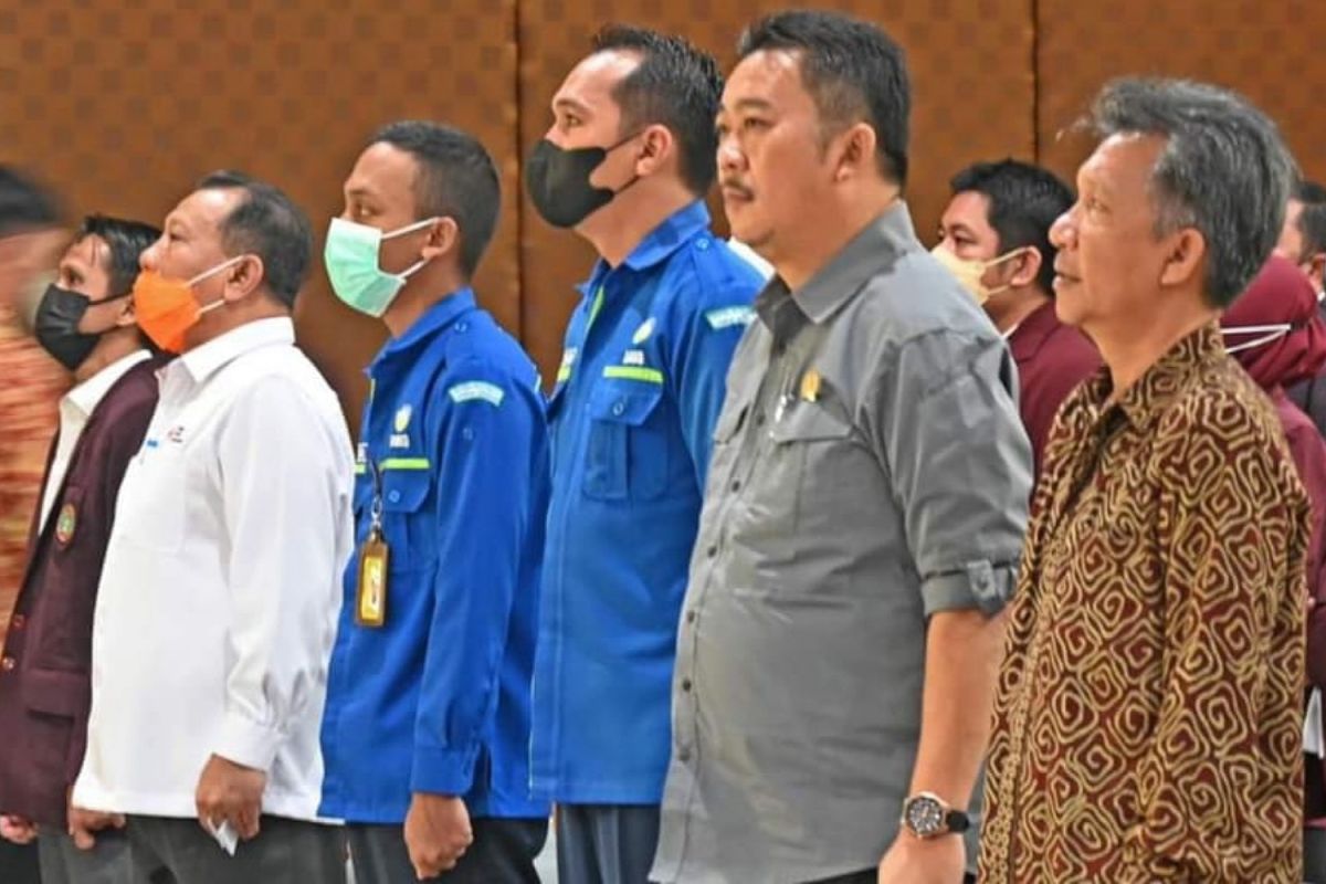 Ketua DPRD Kaltara hadiri pelantikan Pengurus Badan Penanggulangan Bencana Kalimantan Utara