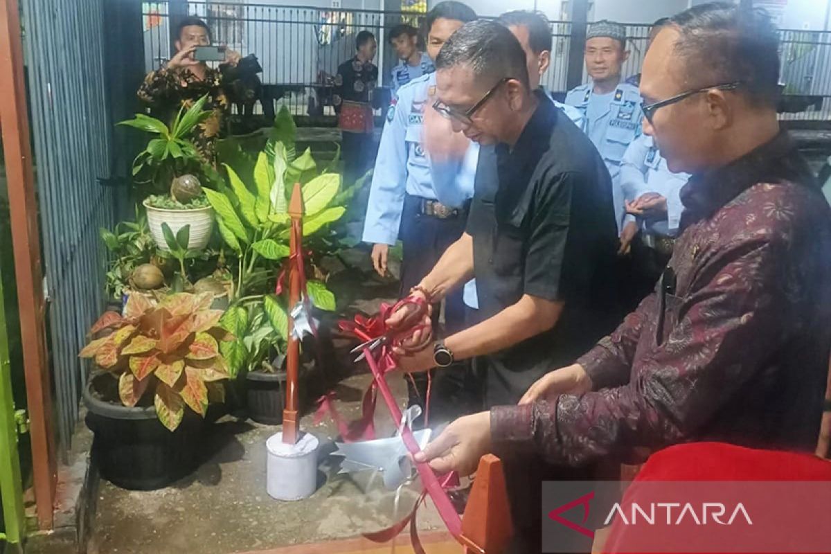 Plt Kanwil Kemenkumham Bengkulu resmikan LPK lapas Arga Makmur