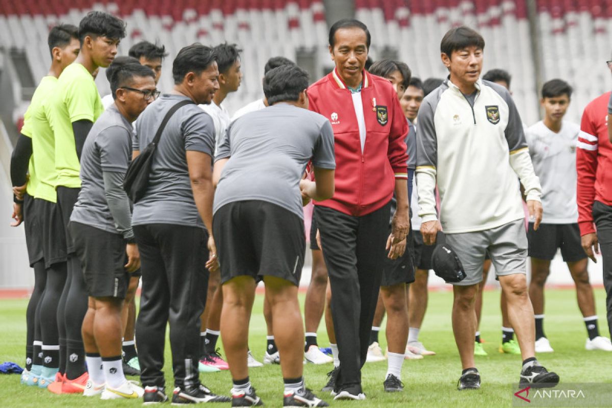 Batal tuan rumah Piala Dunia U-20, Shin Tae-Yong: Timnas Indonesia U-20 akan dibubarkan