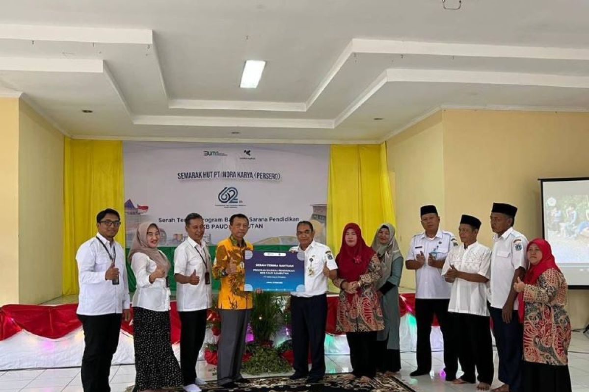 Peringati HUT Ke-62 Indra Karya berbagi manfaat program lingkungan