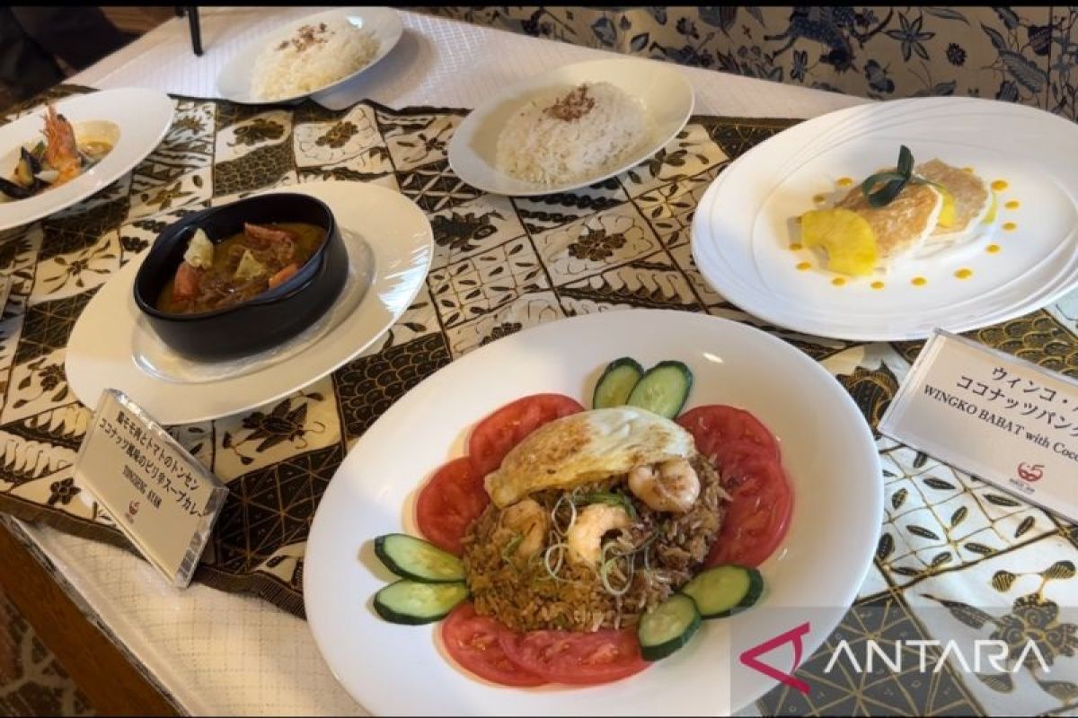 Empat menu khas kuliner nusantara hadir di hotel bintang lima Jepang