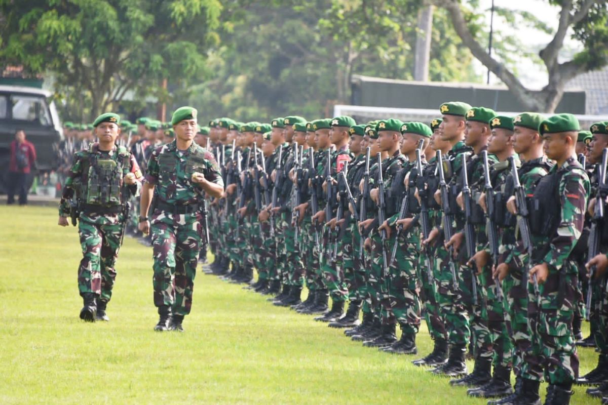 Sebanyak 450 prajurit TNI Lumajang bertugas amankan perbatasan timur Indonesia