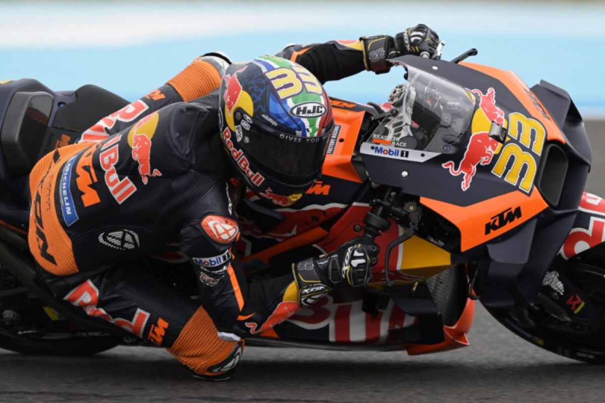 Brad Binder menangkan balap sprint di MotoGP Jerez