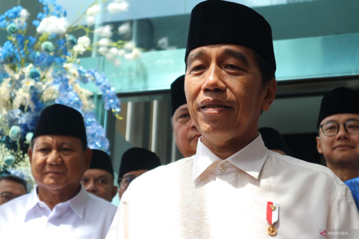 Joko Widodo sebut Koalisi partai politik bukan buatan Presiden