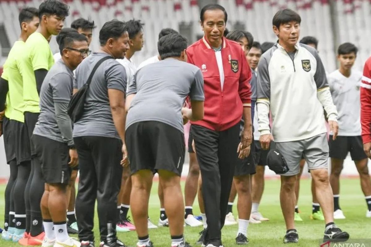 Jokowi minta pemain Timnas U-20 tidak patah semangat