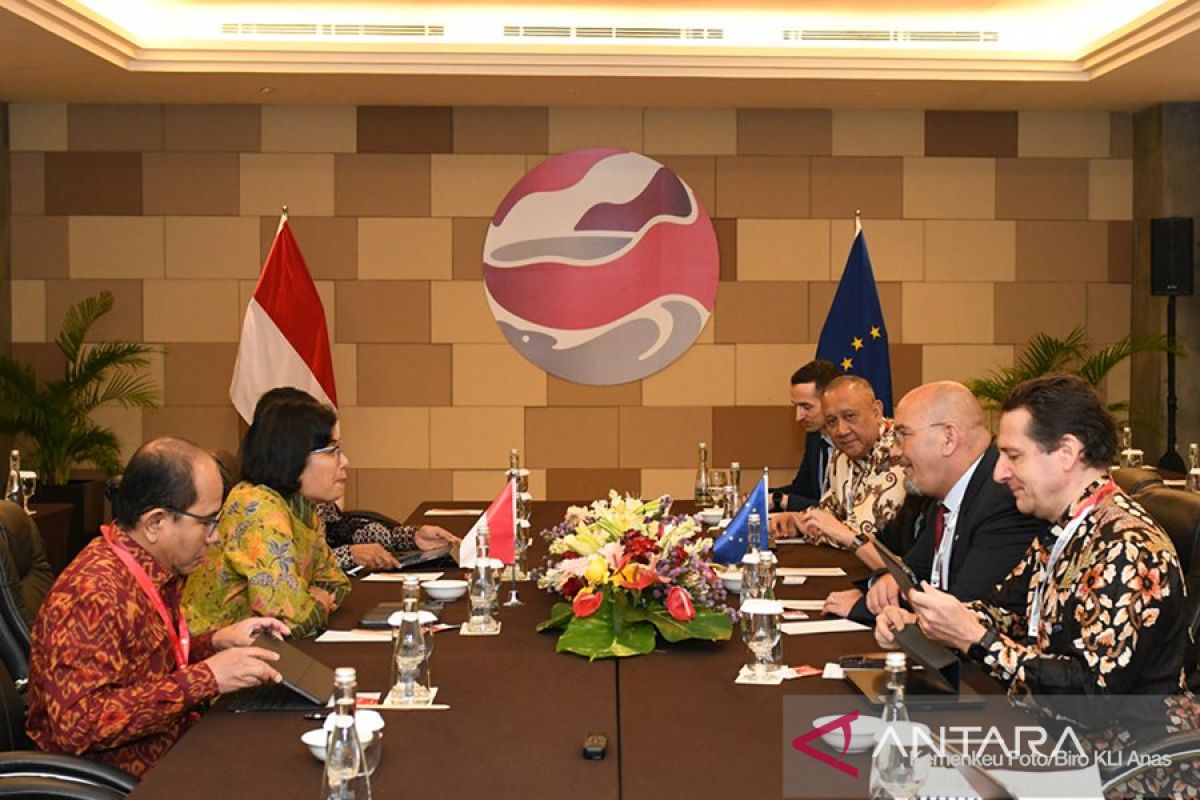 Indonesian finance minister holds bilateral meeting with EU-ABC