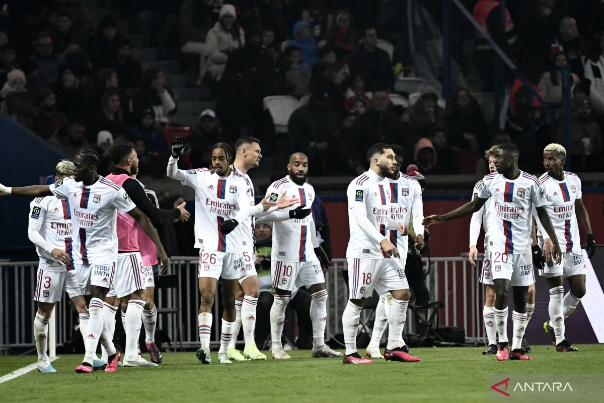 Hasil Liga Prancis: PSG takluk 0-1 di kandang oleh Olympique Lyon