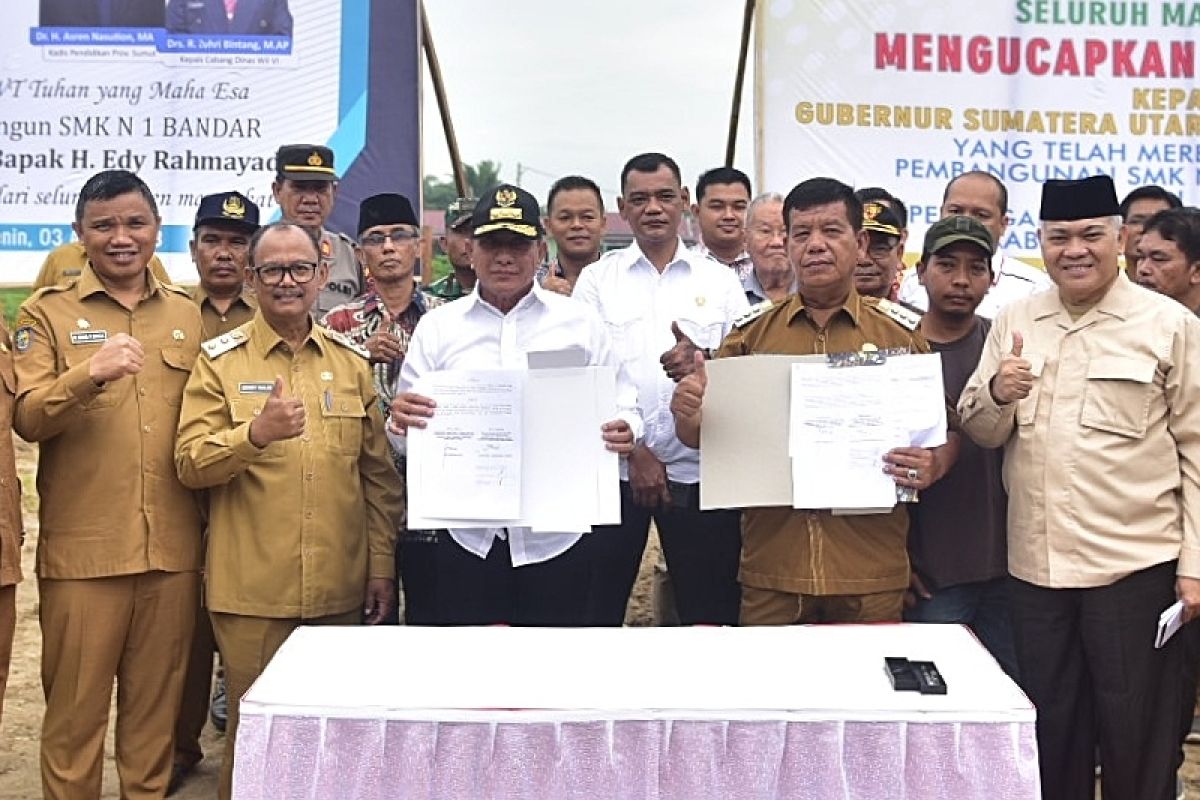 Gubernur Sumut : SMKN di Simalungun  disiapkan cetak tenaga kerja