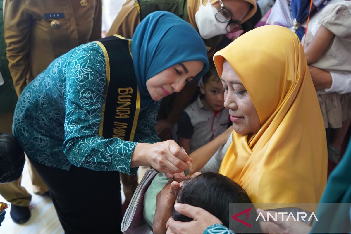 Pemkab Bogor target 542 ribu balita menerima imunisasi polio