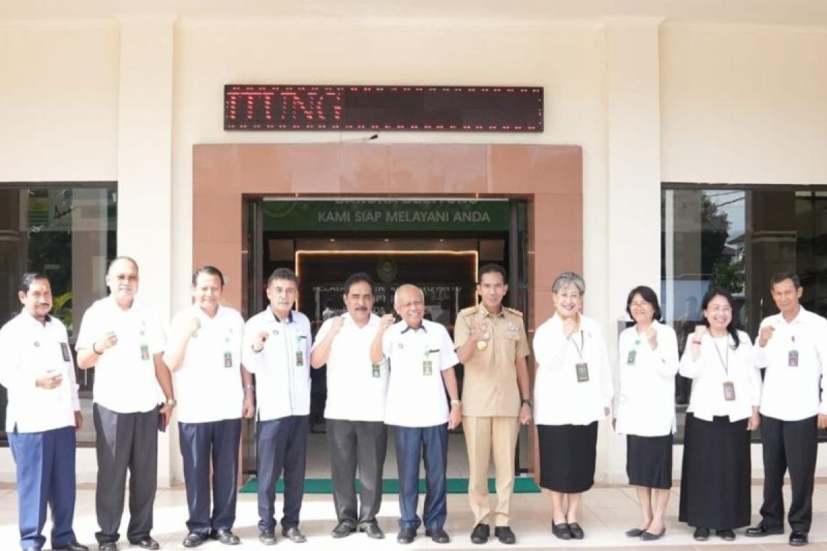 Pj Gubernur Suganda silaturahmi ke Kantor Pengadilan Tinggi