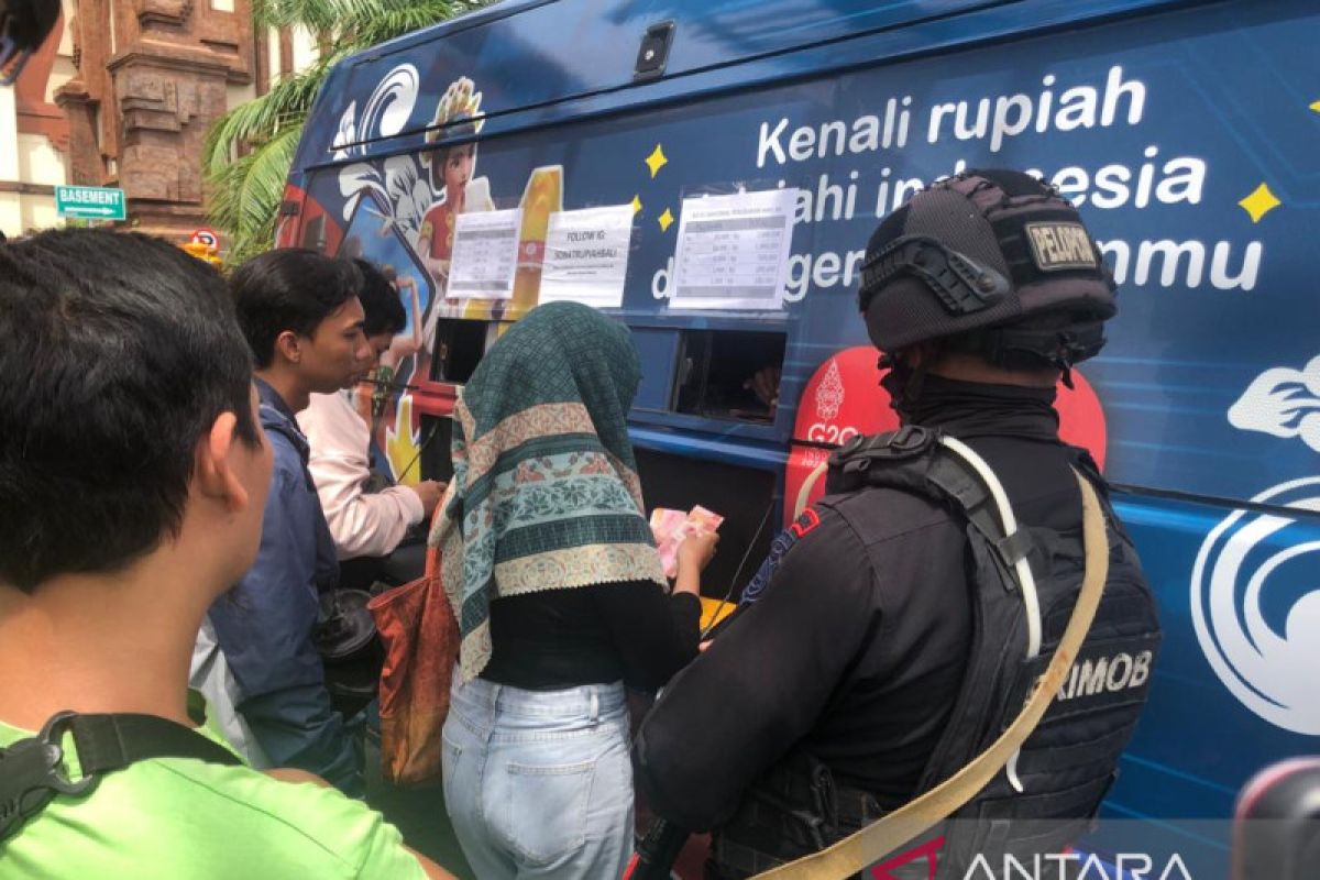 BI Bali mulai layanan kas keliling penukaran uang untuk Lebaran