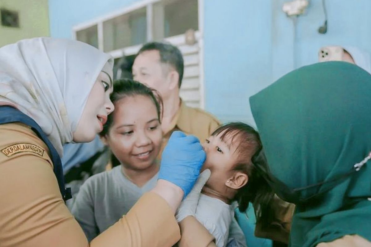 Pekan imunisasi nasional di Karawang menyasar 181.642 bayi di 30 kecamatan