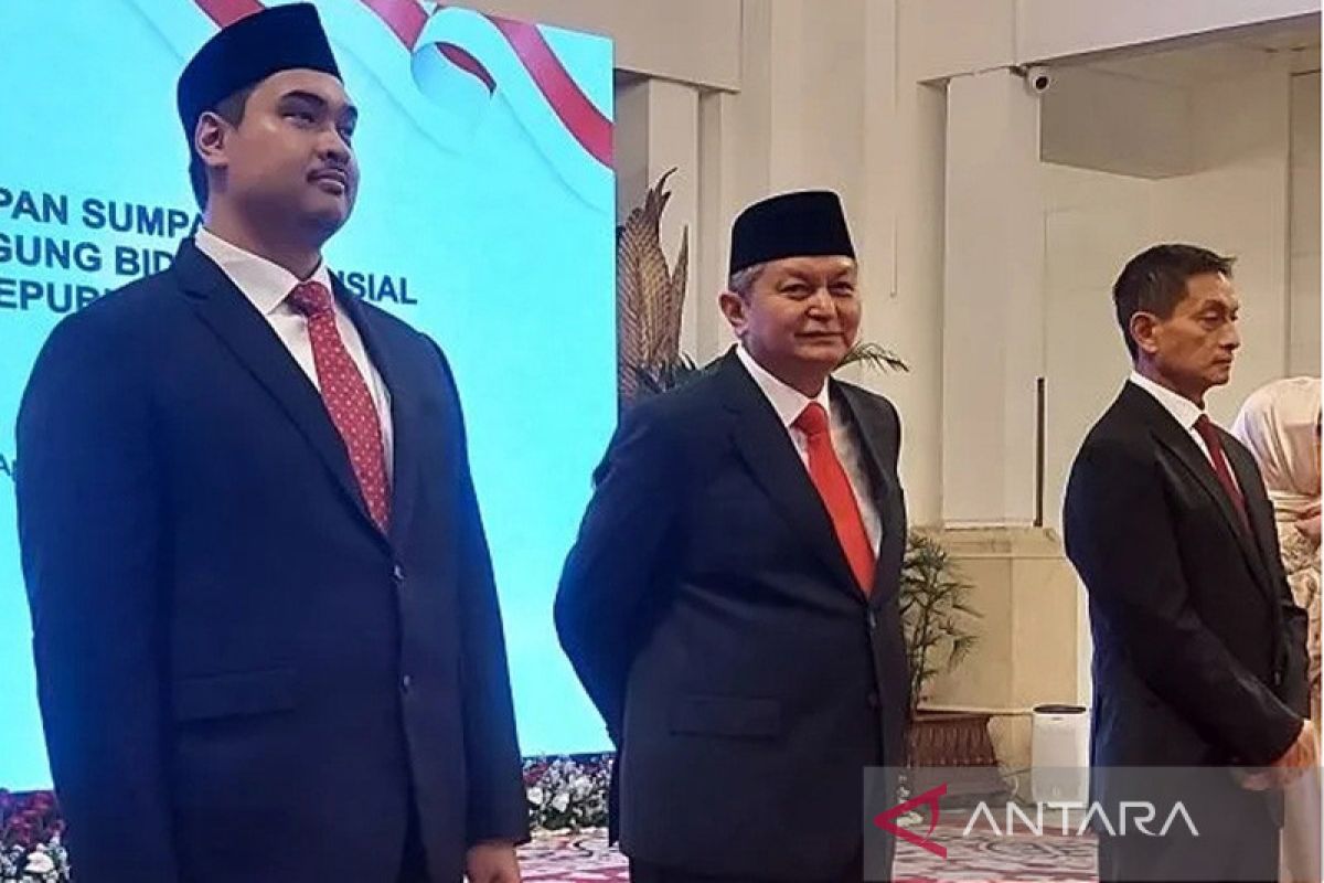Presiden Jokowi lantik Rycko Amelza sebagai Kepala BNPT