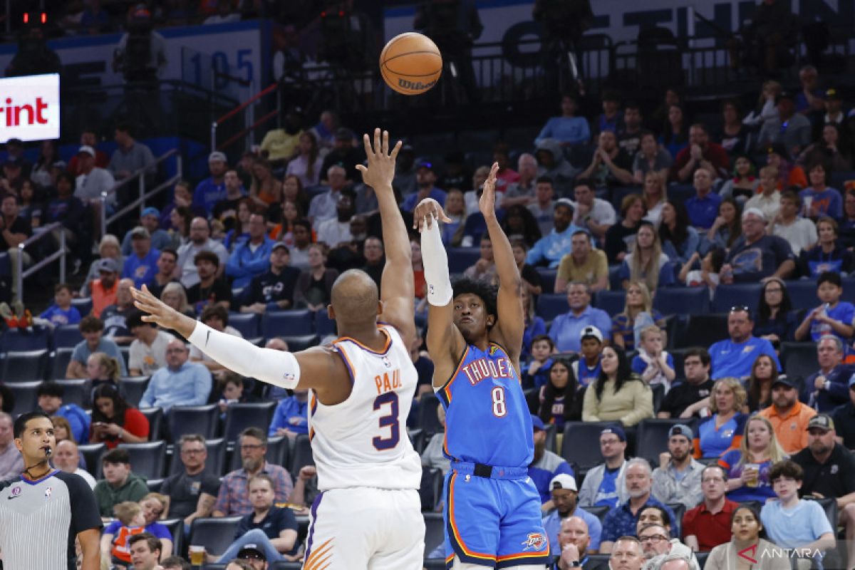 Thunder tanpa Jalen Williams di pembuka NBA, Lakers kehilangan LeBron