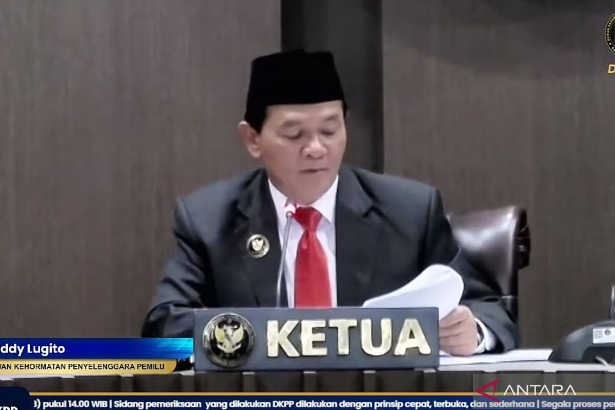 DKPP jatuhkan sanksi peringatan keras terakhir kepada Ketua KPU Hasyim Asy'ari