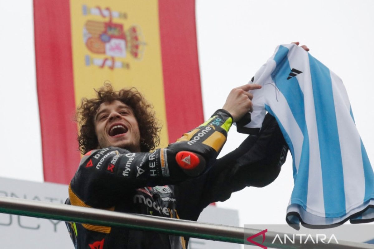 MotoGp: Pebalap Bezzecchi raih gelar juara pertama di Argentina