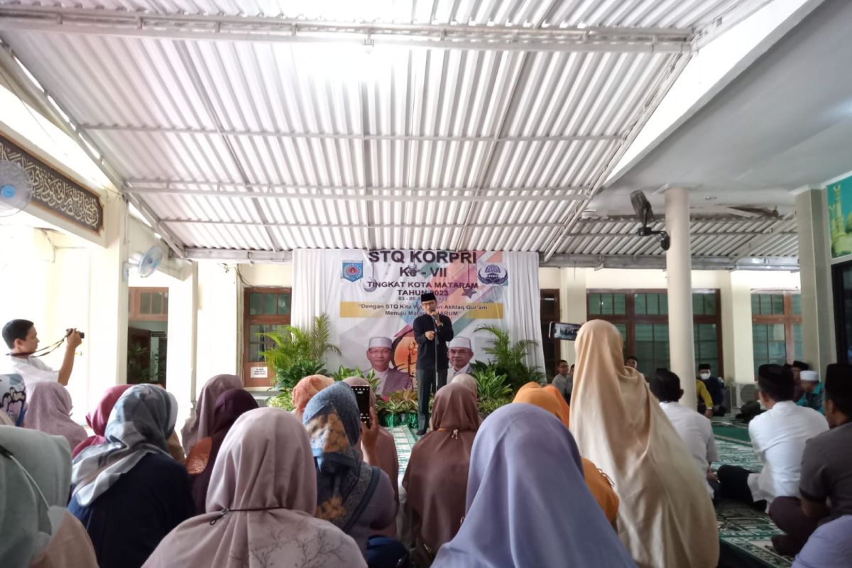 Puluhan ASN ikuti STQ Korpri tingkat Kota Mataram