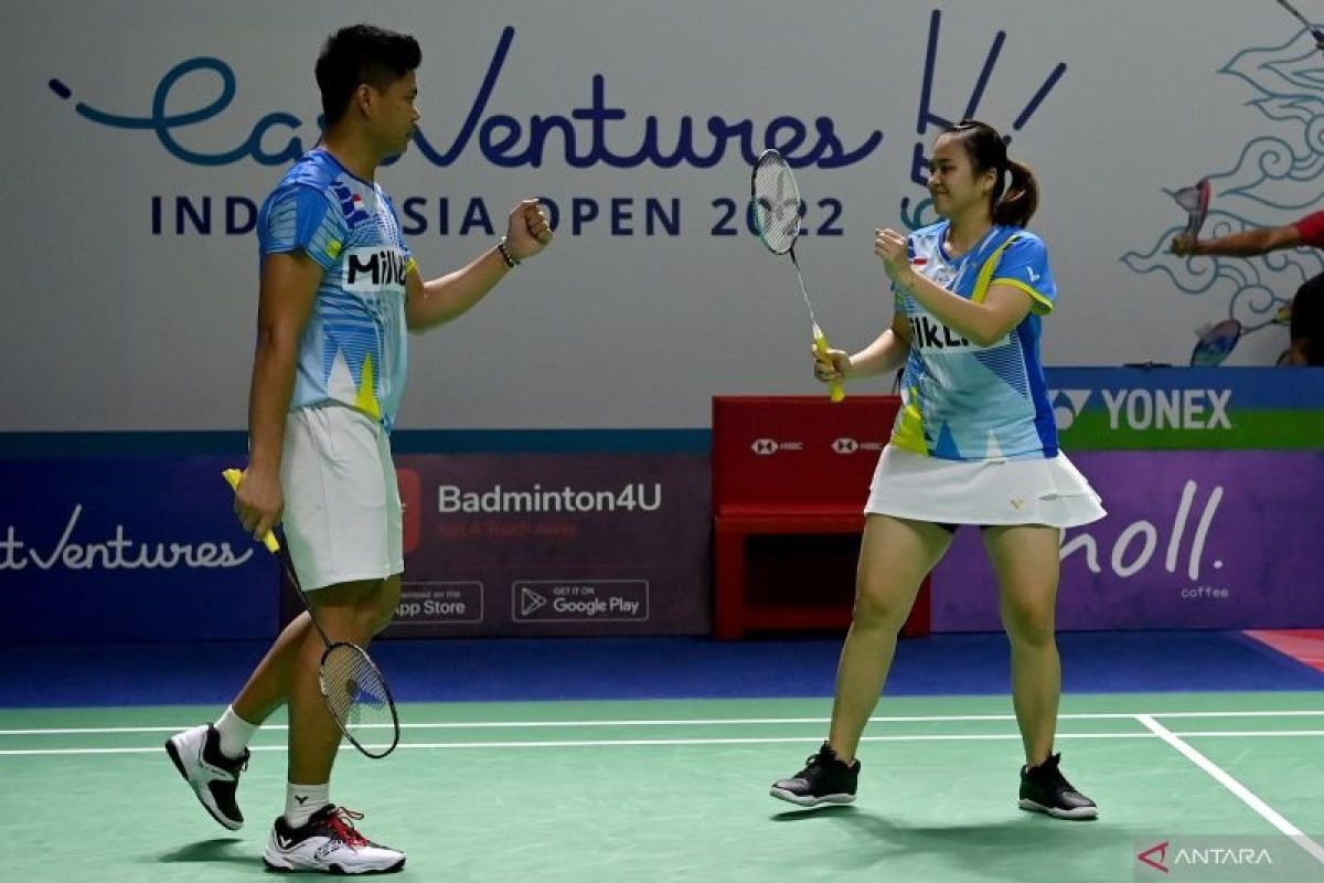 Indonesia Open 2023: Praveen/Melati tuntaskan perlawanan pasangan Malaysia