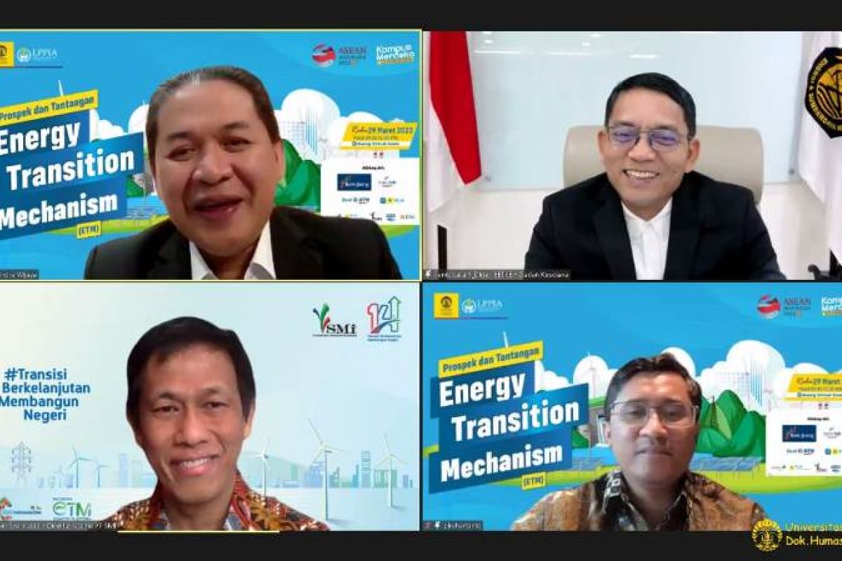 UI lakukan kajian prospek dan tantangan  Energy Transition Mecanism