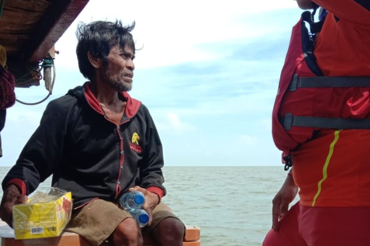 Nelayan Rohil ditemukan selamat setelah sempat dinyatakan hilang