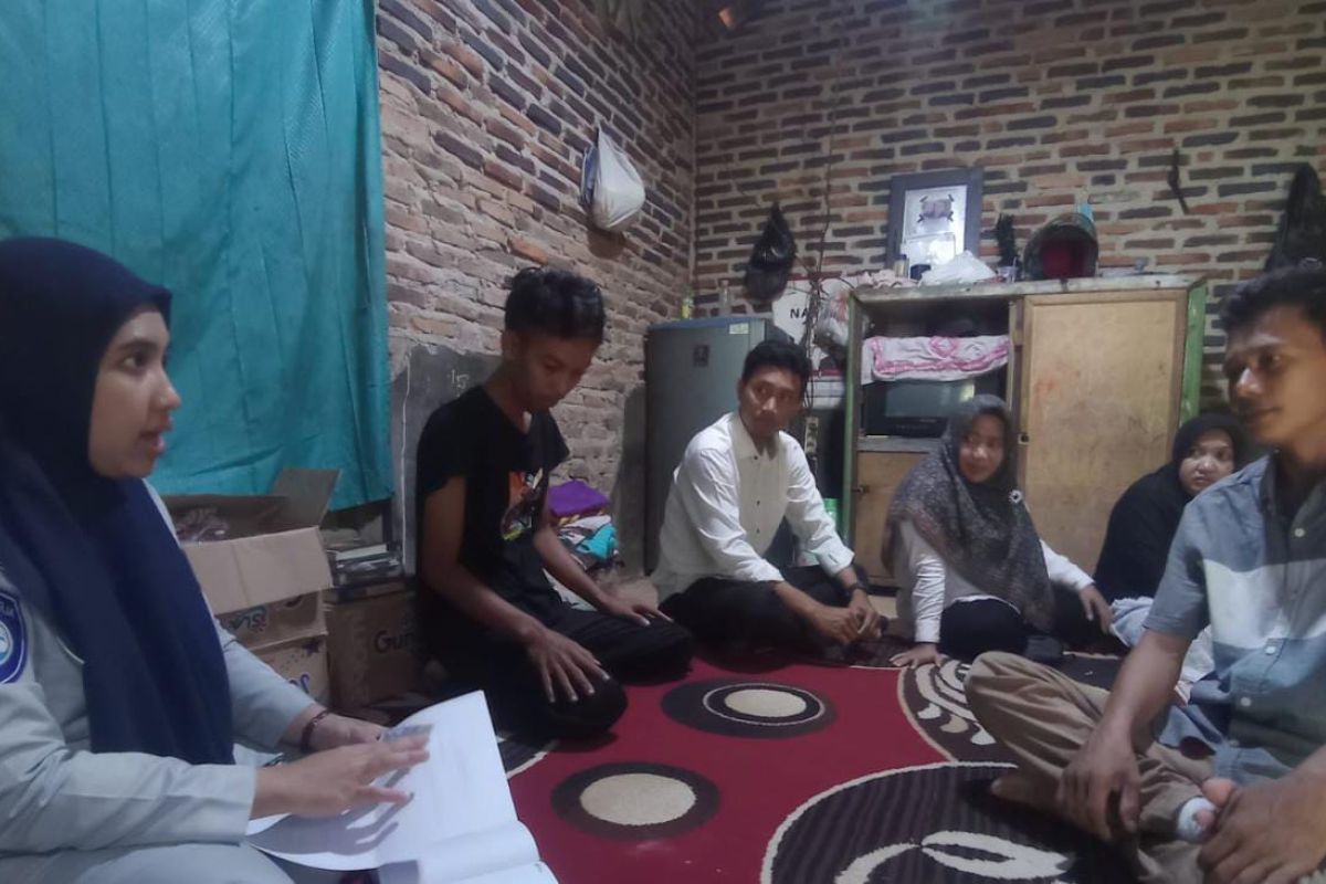Jasa Raharja Banten Serahkan Santunan Kepada Ahli Waris Korban Laka Lantas di Cikeusal Serang
