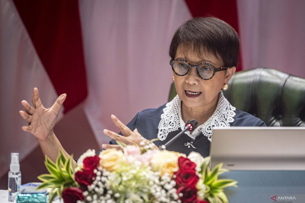 Menlu RI tekankan pentingnya bangun kepercayaan hadapi krisis Myanmar