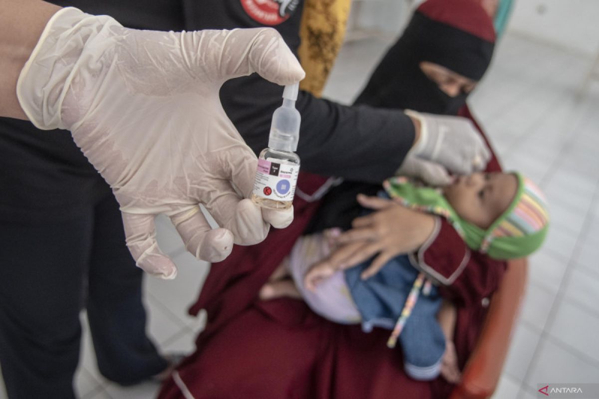 Dinas Kesehatan Kota Bogor terima vaksin Polio untuk 84.983 balita