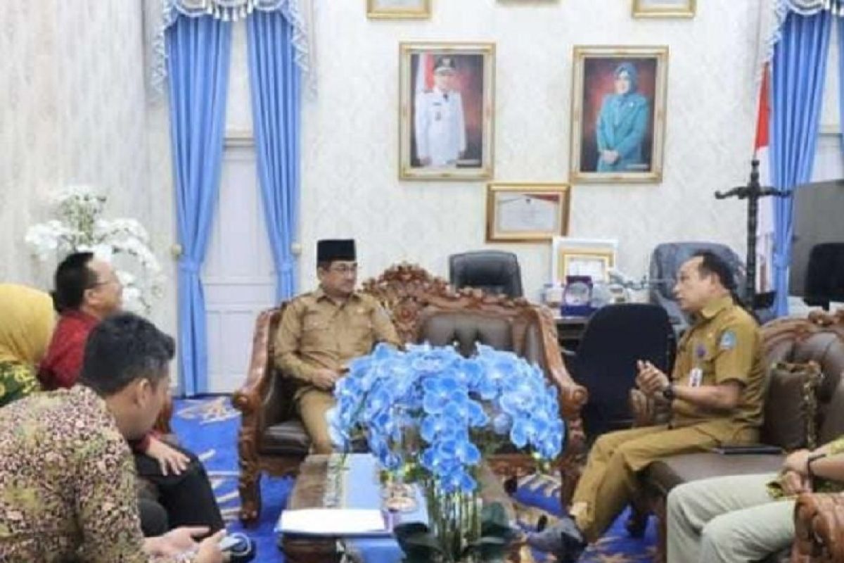 Bupati Tanjab Barat sambut kunjungan audiensi Kanwil DJPb Jambi dan KPPN Kuala Tungkal