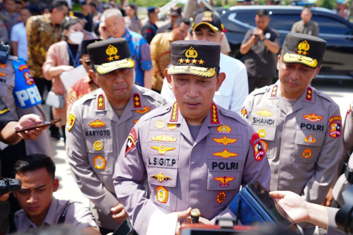 Kapolri resmikan pembangunan Mako Brimob di Tangerang