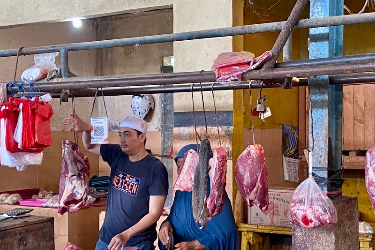 Harga daging sapi di Bandarlampung capai Rp140 ribu per kg