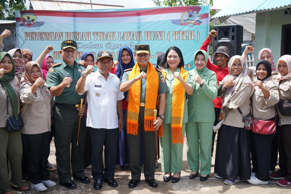 Danrem 162/WB resmikan RTLH Praja Raksaka Peduli Rakyat di Sumbawa Barat